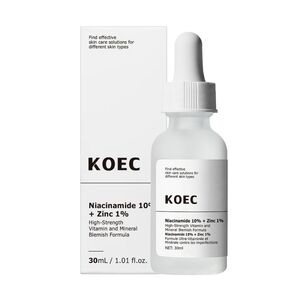 Koec Niacinamide 10% + Zinc 1% Serum 30 Ml New